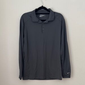 Nike Men's Dark Gray Polo Shirt